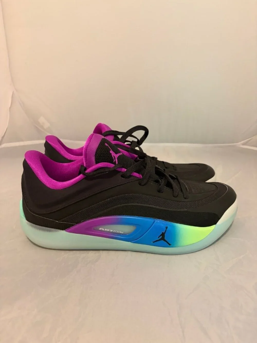 Air Jordan Zion 4 Noah Black purple basketball mens shoes size 10 FB1802 401